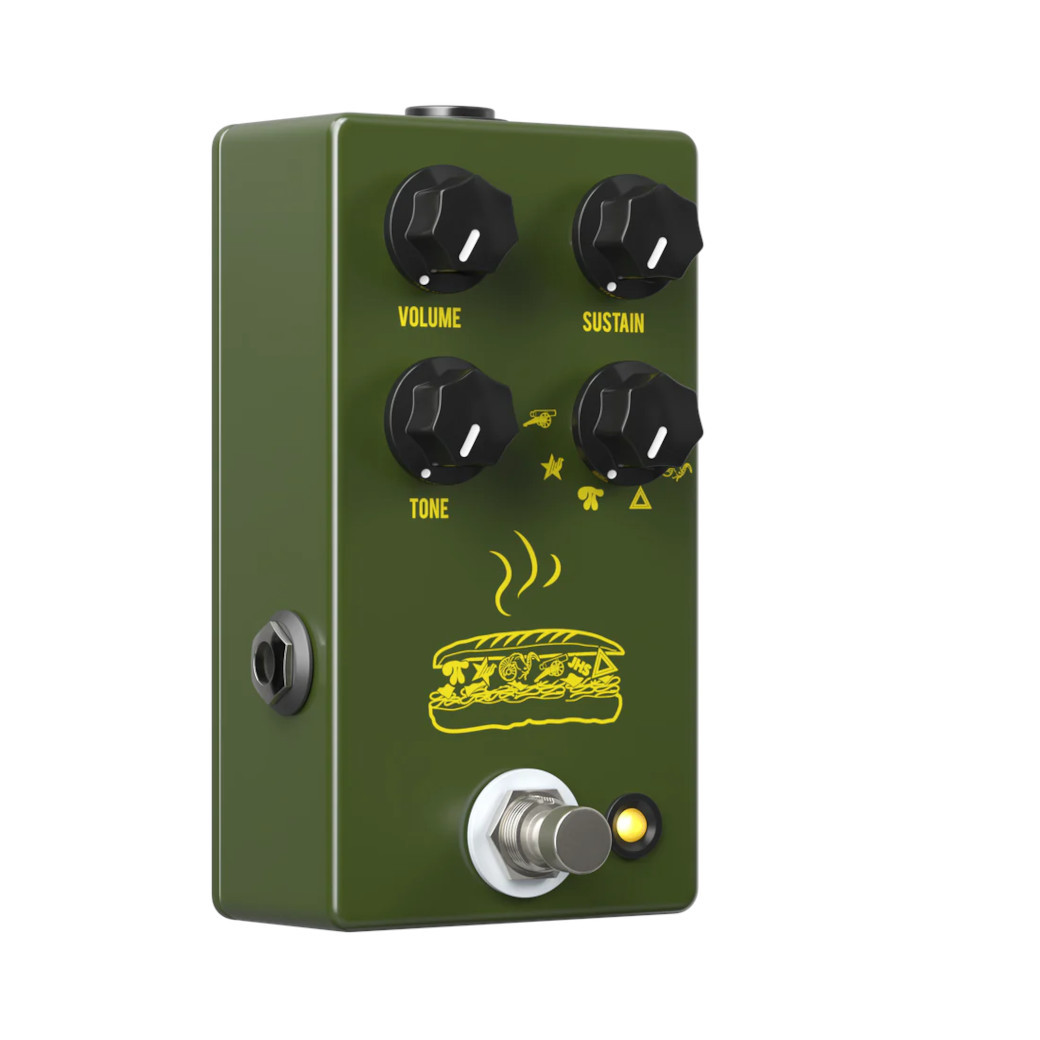 新品 未使用 JHS Pedals Muffuletta Army Green Amazon.com: JHS Muffuletta 6-way Fuzz Pedal with Patch