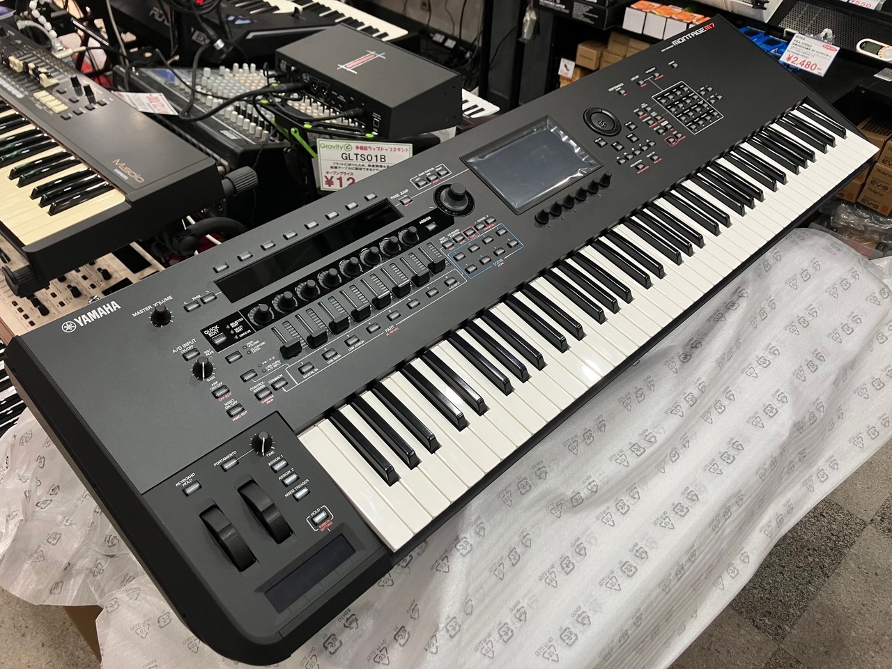 YAMAHA MONTAGE M7 (76鍵FSX鍵盤)◇1台限りのB級超特価!【ローン
