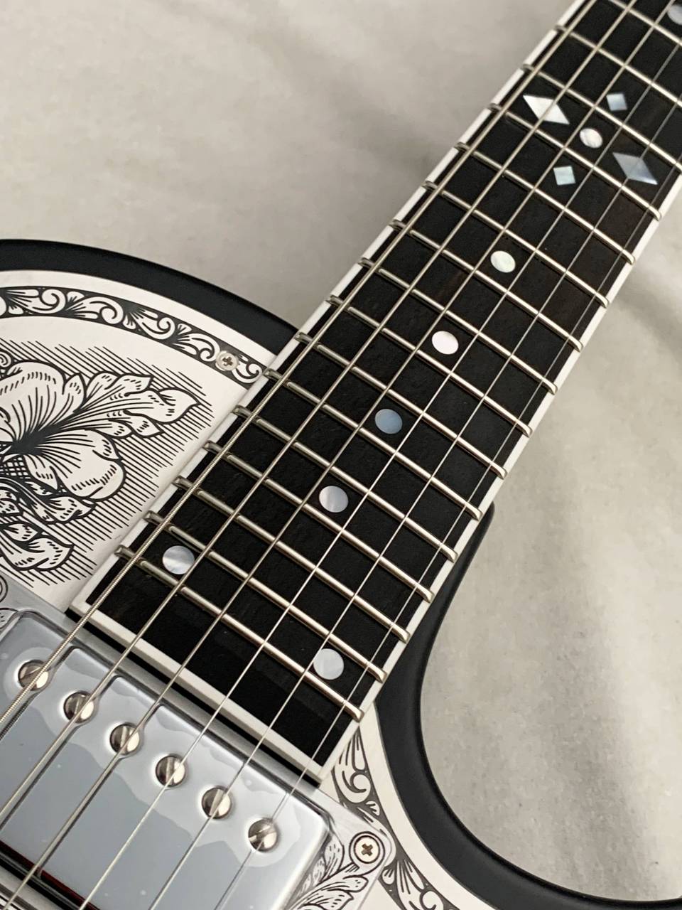 Zemaitis MFG-AC-24 Diamond & Z - Black - #JGA25029【3.82kg