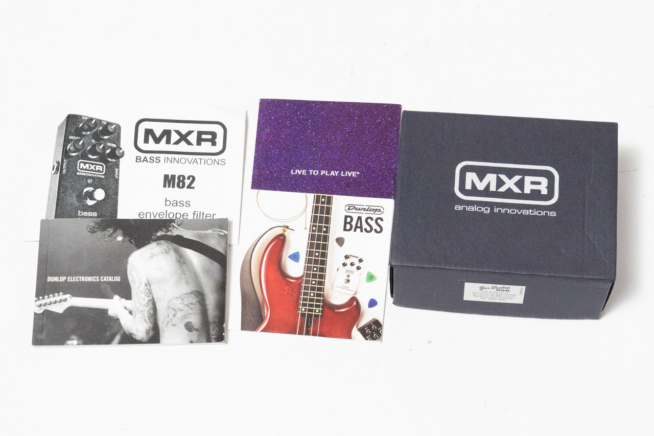 MXR BASS ENVELOPE FILTER 本体＋箱、説明書付き MXR M82 Bass Envelope Filter【GIB横浜エフェクター館】（中古/送料