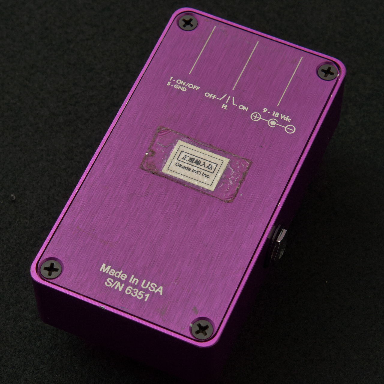 Suhr Riot 箱無し Suhr サー Riot Black Edition ディストーション ギターエフェクター