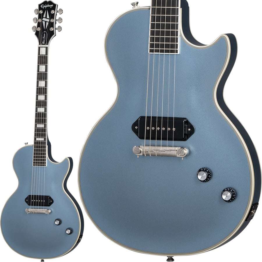 ギター Epiphone Les Paul Custom  Pelham Blue Epiphone Jared James Nichols Blues Power Les Paul Custom