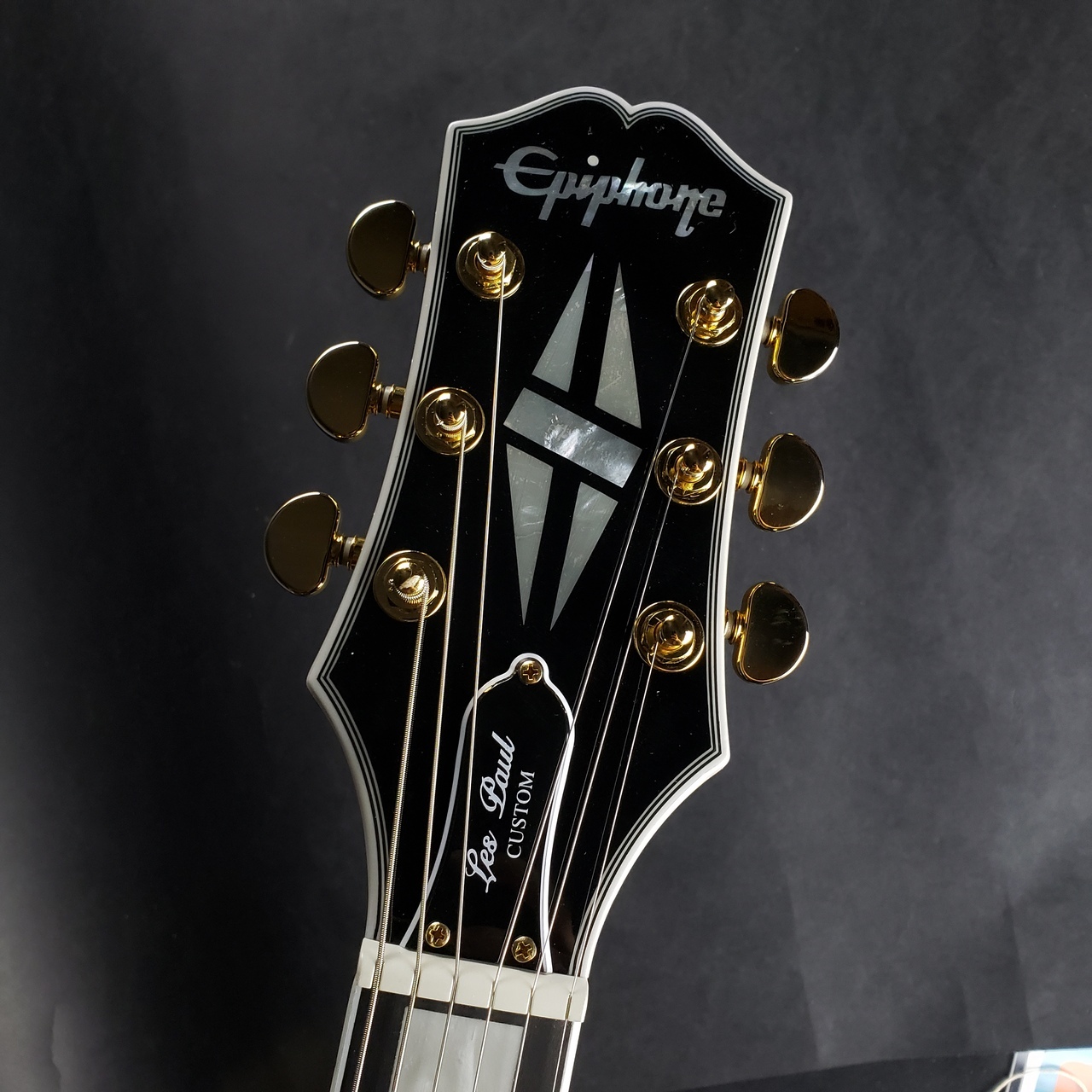 Epiphone Les Paul Custom Ebony【現物画像】（新品/送料無料）【楽器