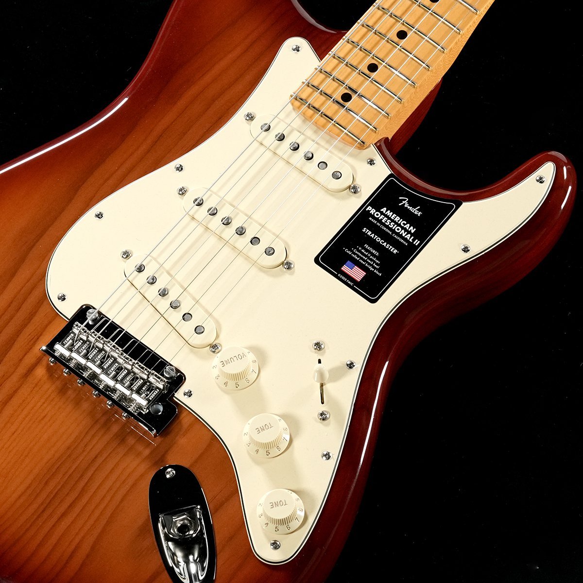 Fender American Professional II Stratocaster Maple Sienna Sunburst