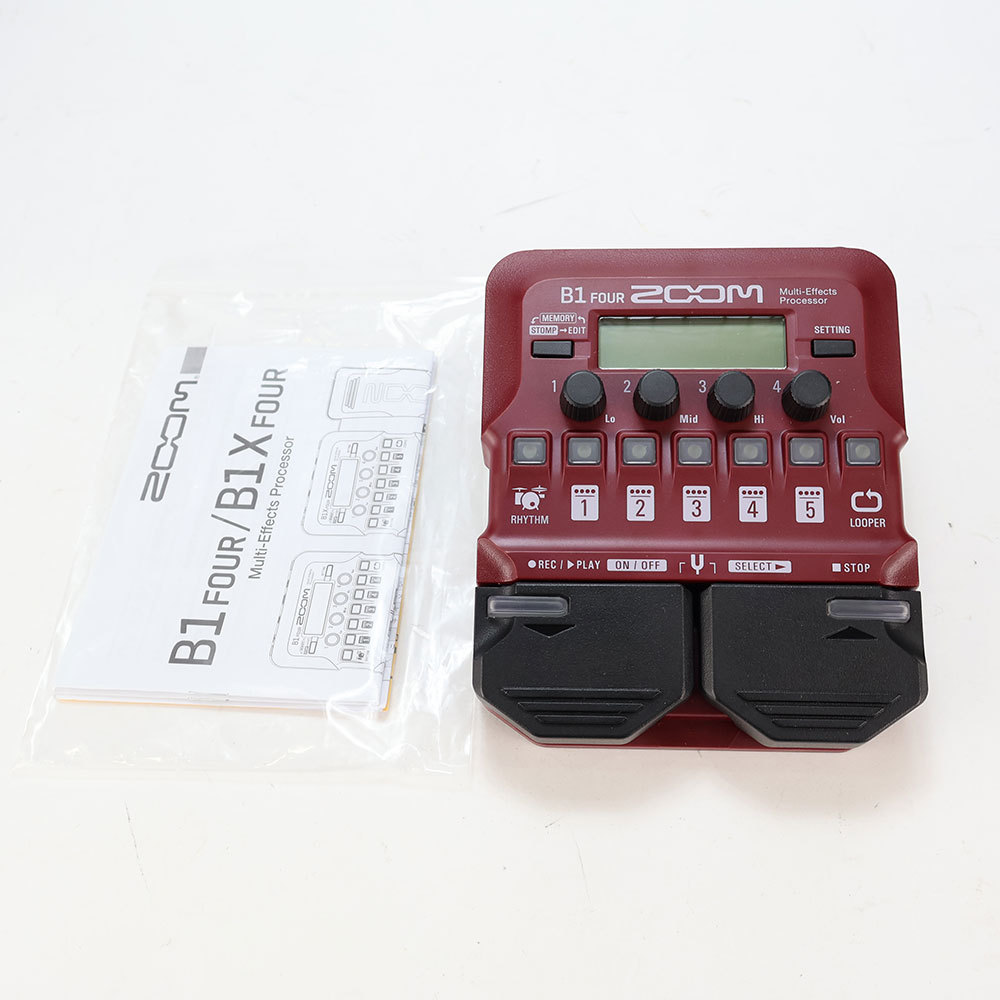 ZOOM 【中古】 ベースマルチエフェクター ZOOM B1 FOUR（中古/送料無料