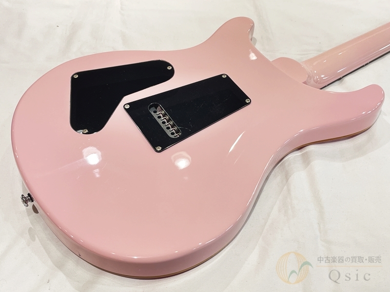 PRS SE Custom 24カスタム限定カラー ピンク ケース付 Paul Reed Smith [PRS] SE Custom 24 Quilt Top Maching Head