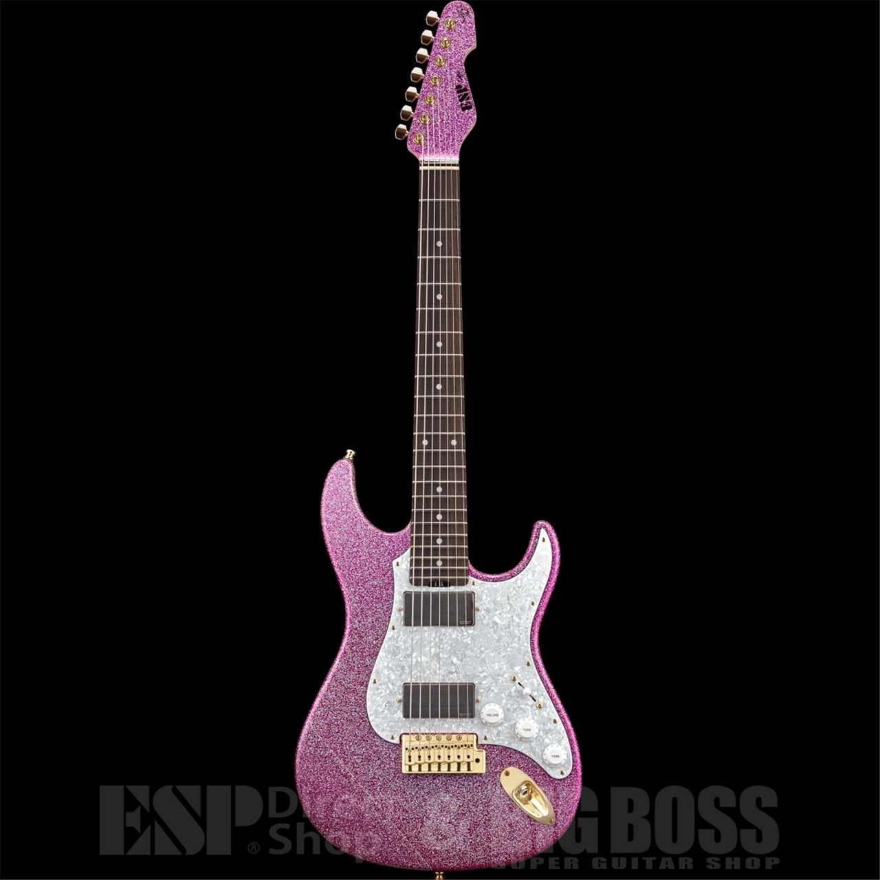 ESP SNAPPER-7 Ohmura Custom -Twinkle Pink-（新品/送料無料）【楽器