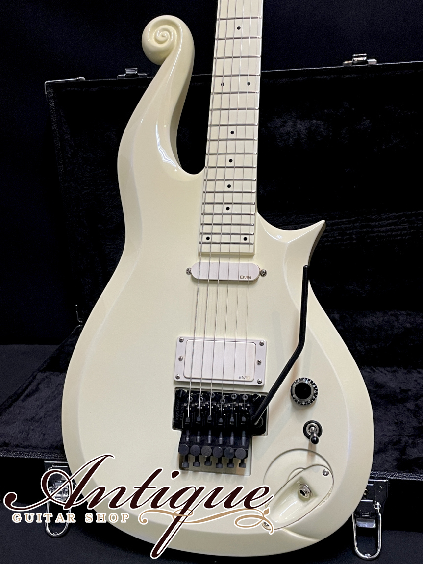 ESP SUGIZO First Signature Prince-Ⅰ(PR-Ⅰ) Cloud Guitar 1991-1992 All-White  w/OGB No-Used Collection（中古）【楽器検索デジマート】