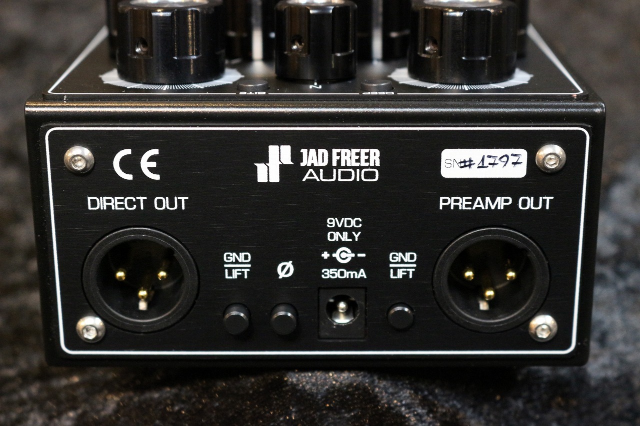 Jad Freer Audio CAPO Bass Preamp【ベース用マルチプリアンプ/DI