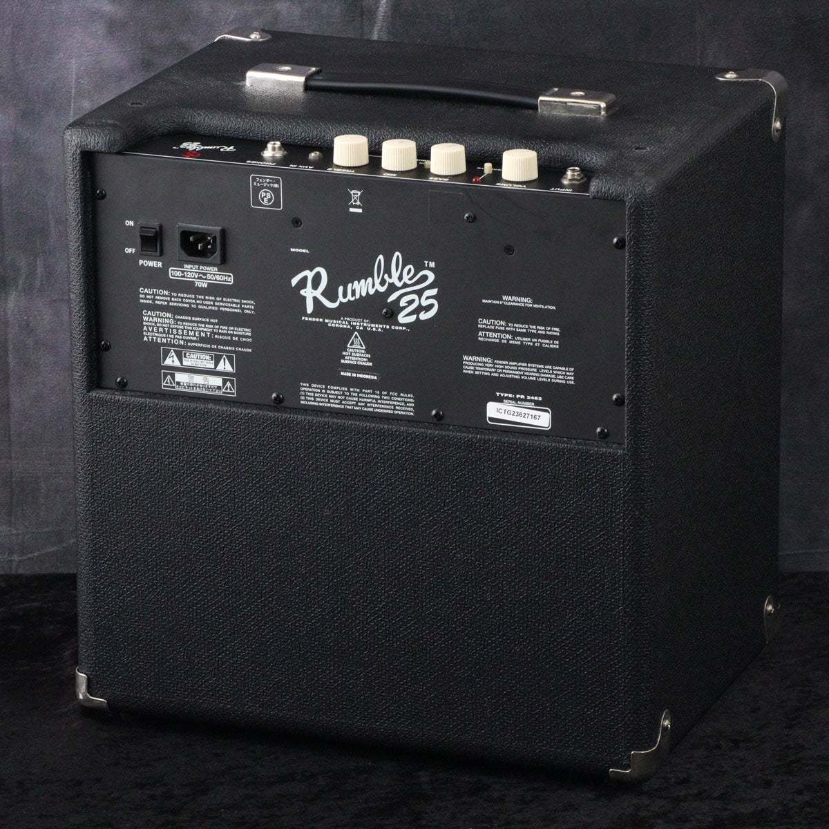 Fender RUMBLE 25 V3 【御茶ノ水本店】（中古）【楽器検索デジマート】