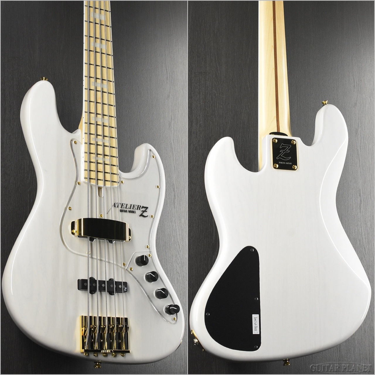 ATELIER Z M#265 Custom -Transparent White w/Matching Head&Gold