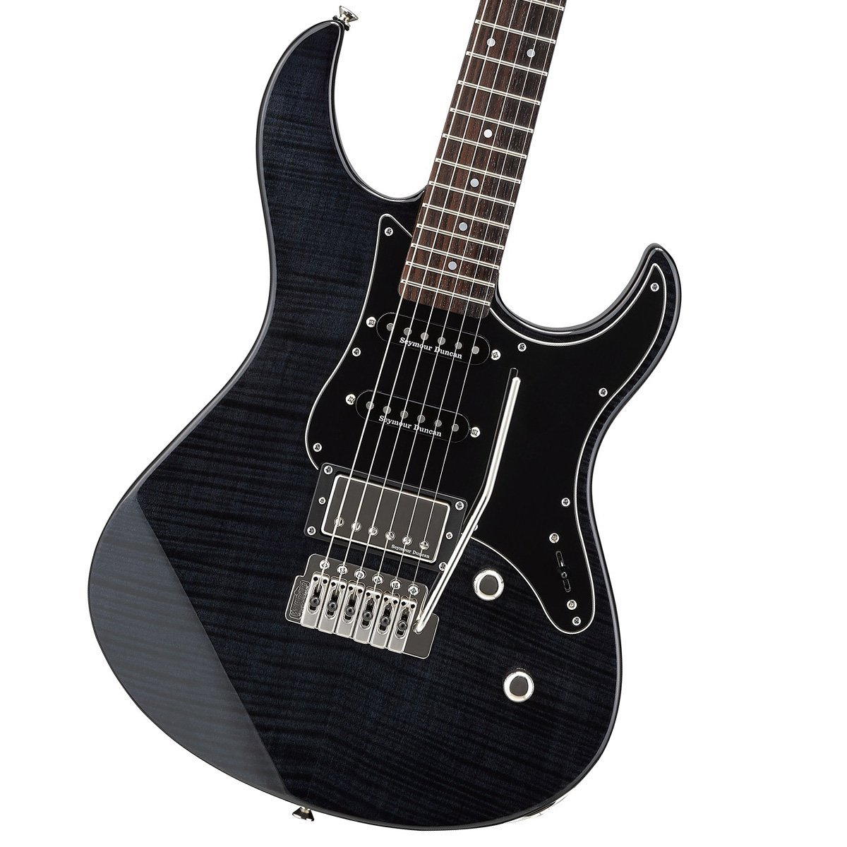 YAMAHA Pacifica 612 VII FM Translucent Black (PAC612 VIIFM TBL