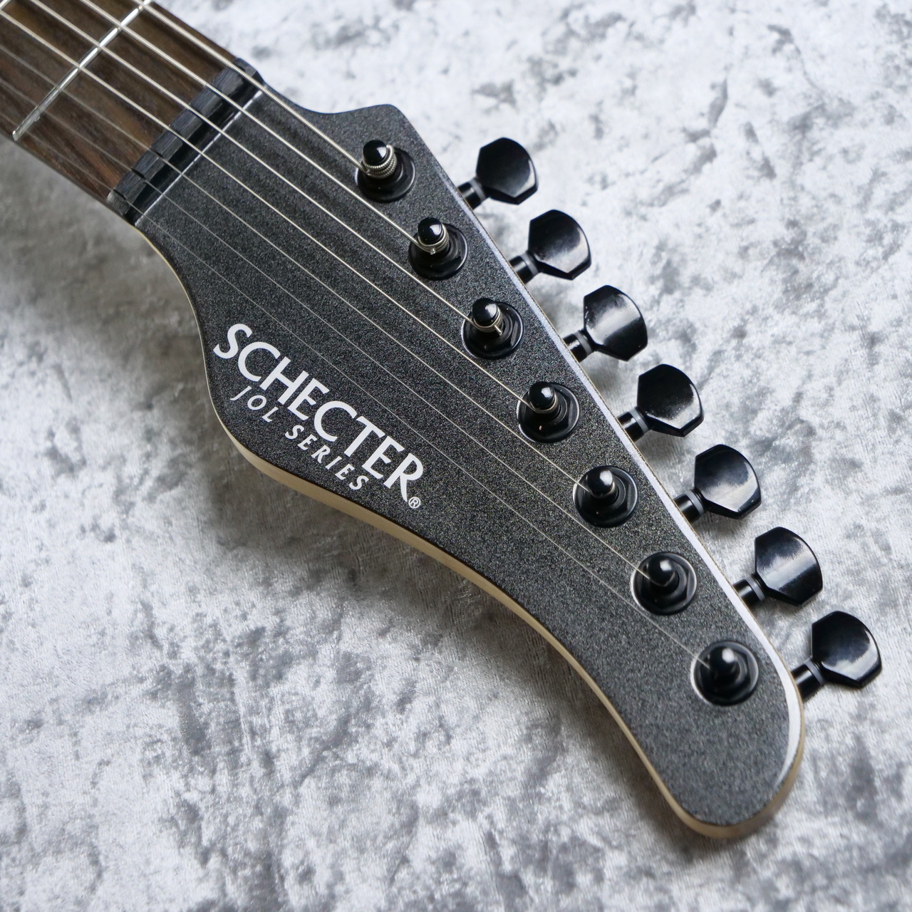 SCHECTER OL-NV-7-2H-FXD/BKM/R -Black Metallic-（新品）【楽器検索