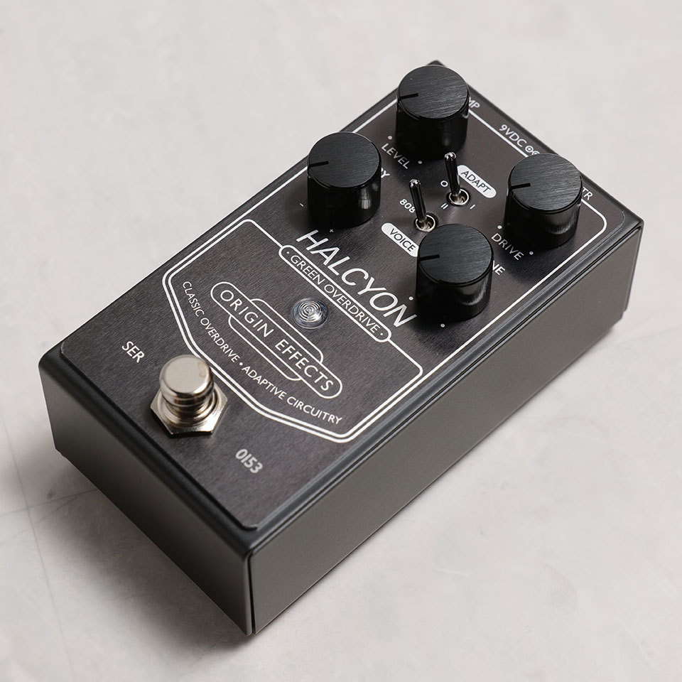 ORIGIN EFFECTS HALCYON GREEN OVERDRIVE BLACK EDITION（新品
