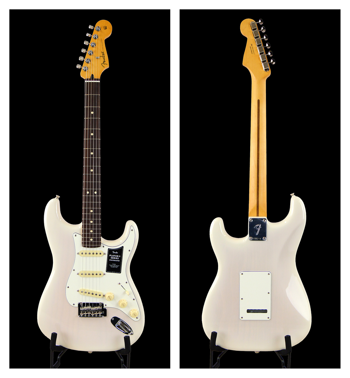Fender Player II Stratocaster Chambered Ash (White Blonde)（新品