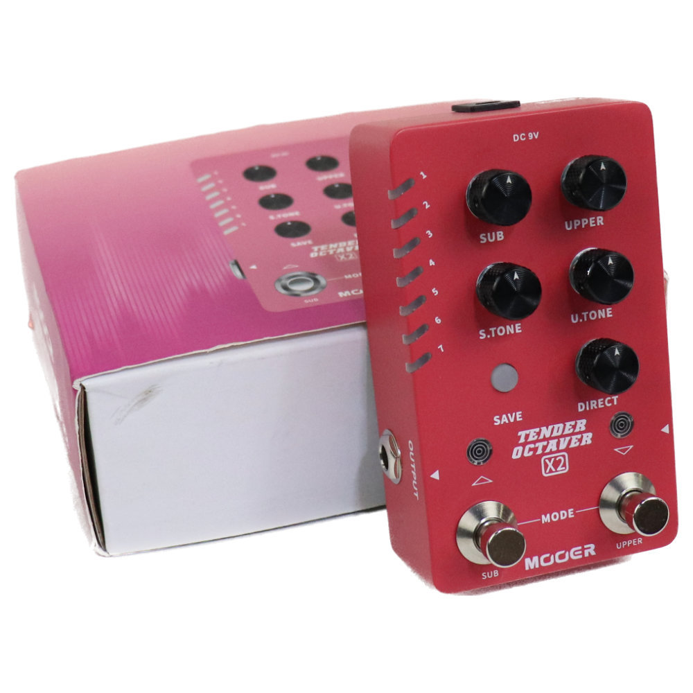 Mooer Tender Octaver X2 オクターバーペダル MOOER TENDER OCTAVER X2《オクターバー》【Webショップ限定