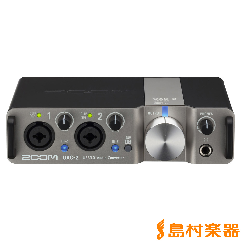 オーディオインターフェース Zoom UAC-2楽器 - オーディオインターフェイス