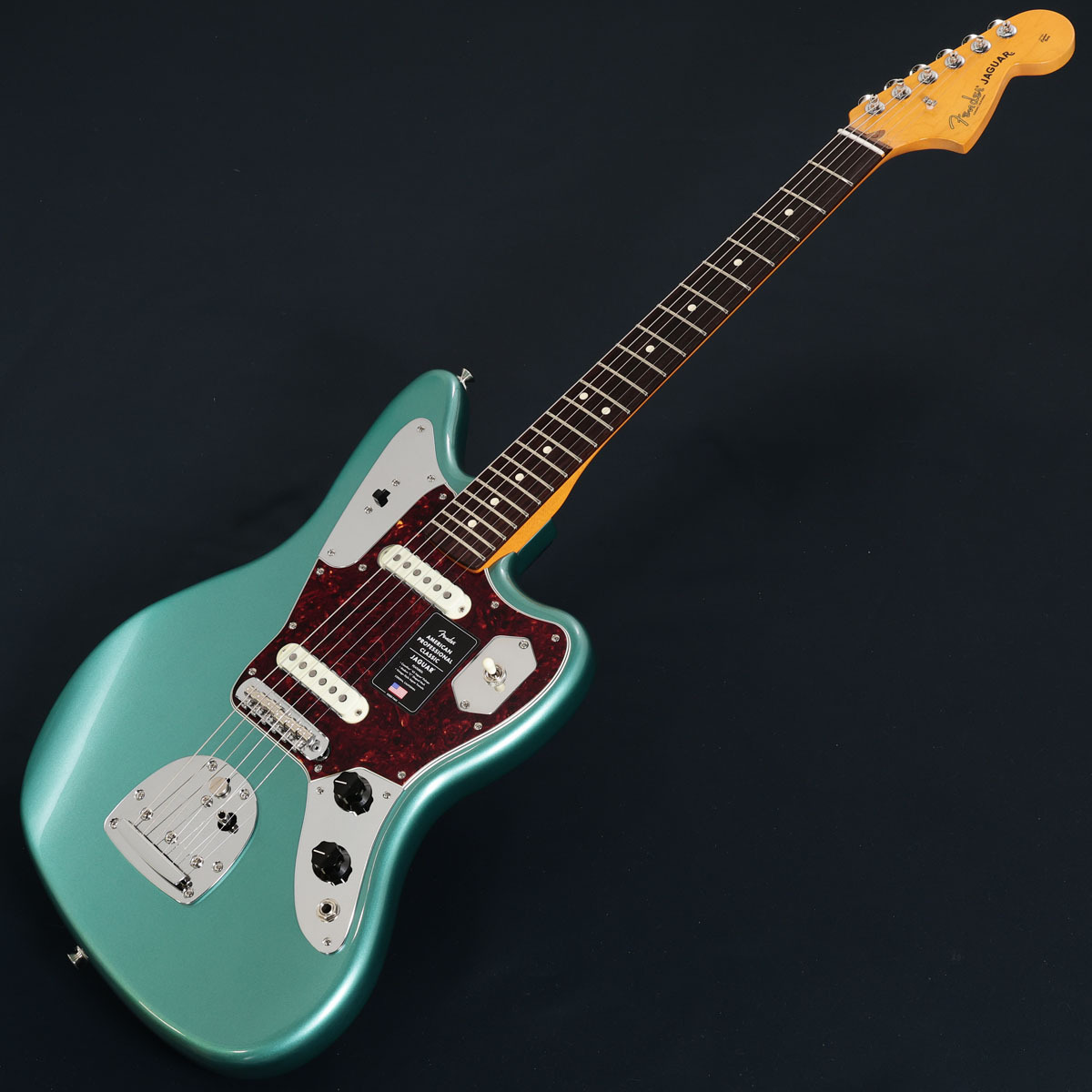 Fender American Professional Classic Jaguar Faded Sherwood Green