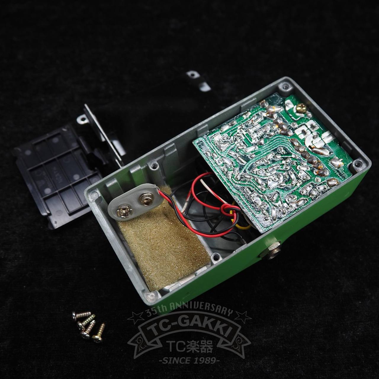 Maxon OD-9 Overdrive (Black Label/JRC4558D)（ビンテージ）【楽器