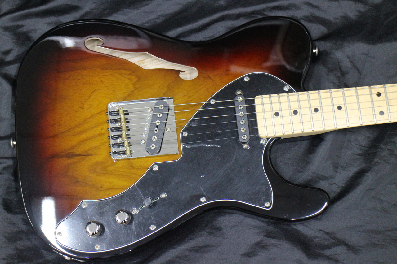 G&L ASAT Classic Thinline 3-Tone Sunburst（中古/送料無料）【楽器