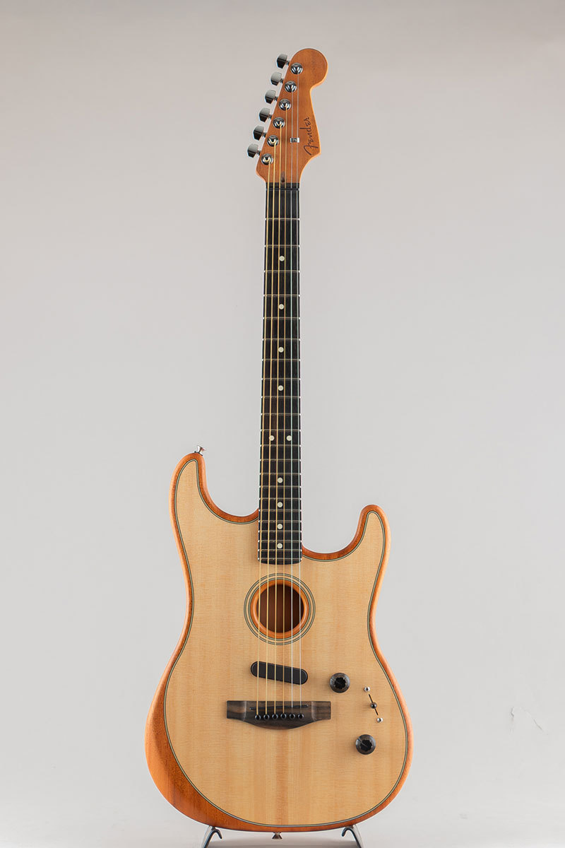 Fender American Acoustasonic Stratocaster/Natural/Ebony