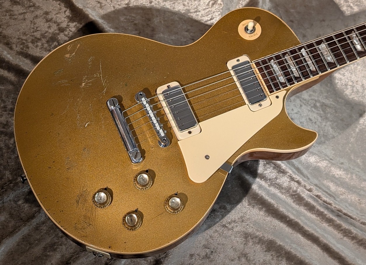 Gibson 1974 Les Paul Deluxe Gold Top【4.51kg】【G-CLUB TOKYO