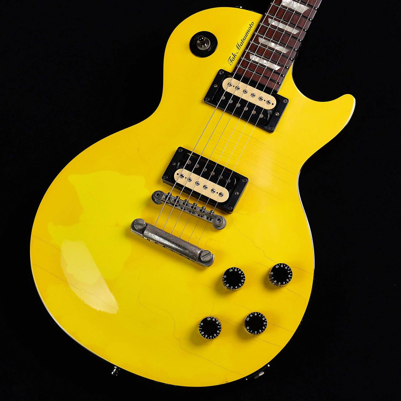 Gibson Tak Matsumoto Les Paul Canary Yellow 1999 【中古】（中古