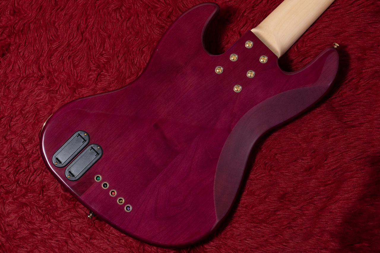 ギター swing guitars mg505 Swing Guitars Jazz Deluxe 5 Purple 4.555kg #25080029【GIB横浜