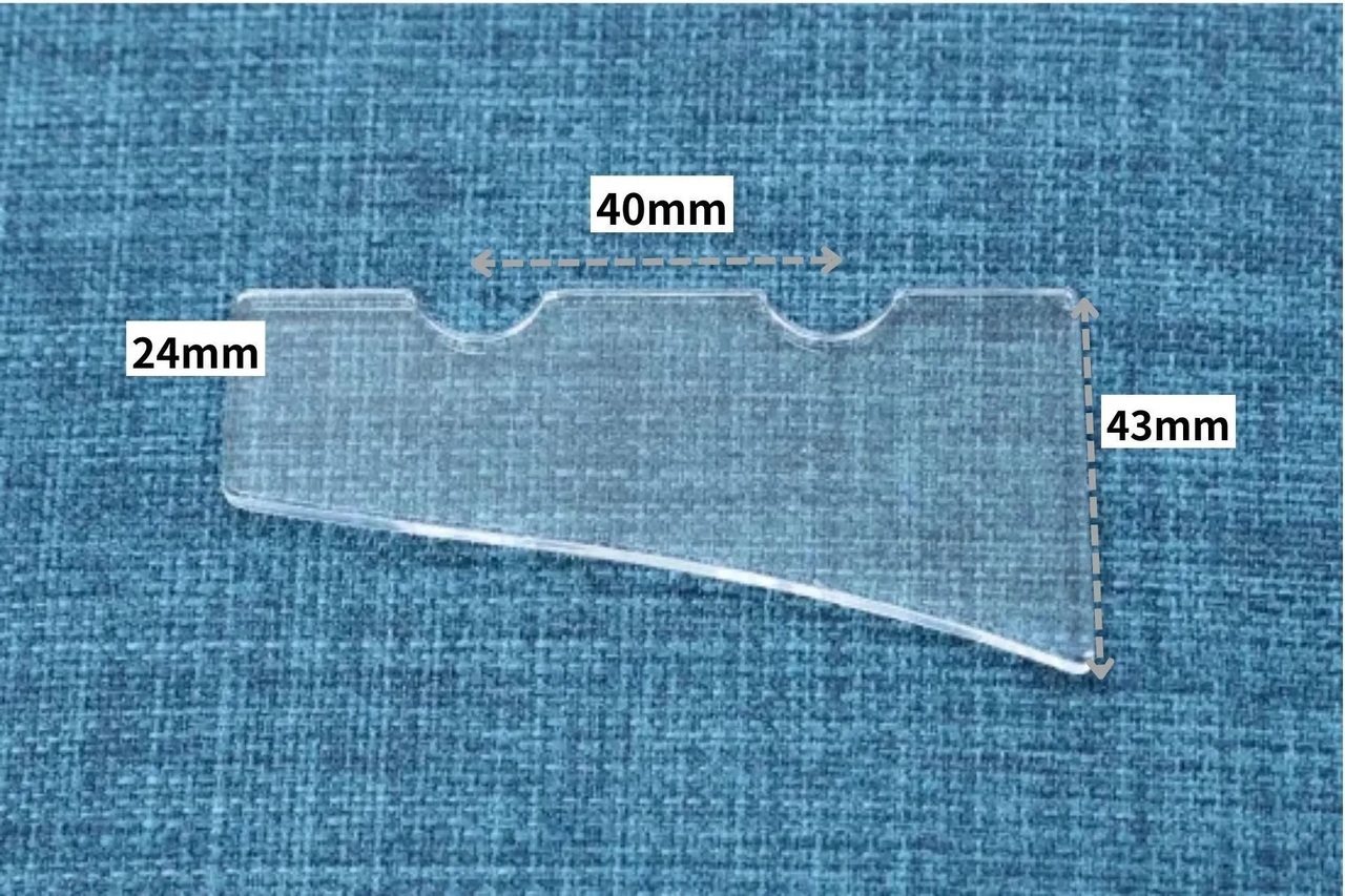 GIBベーシック フィンガーランプ for JB フラット アクリル Front