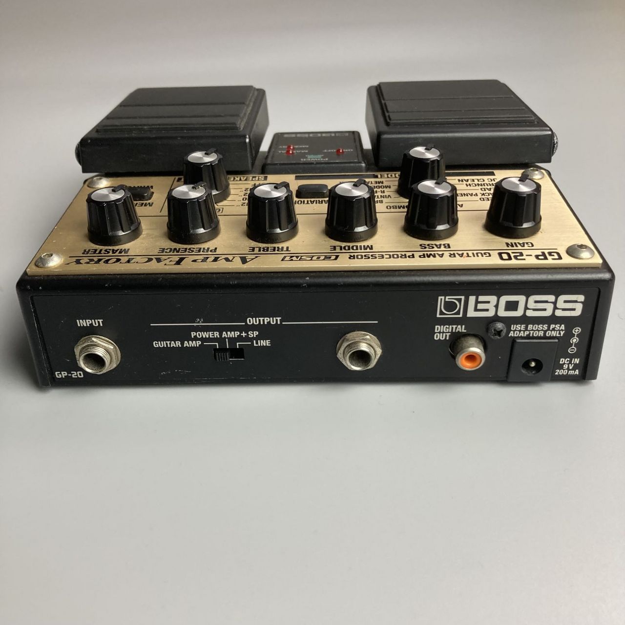 BOSS GP-20 GUITAR AMP PROCESSOR マルチエフェクター② (P1602wY)