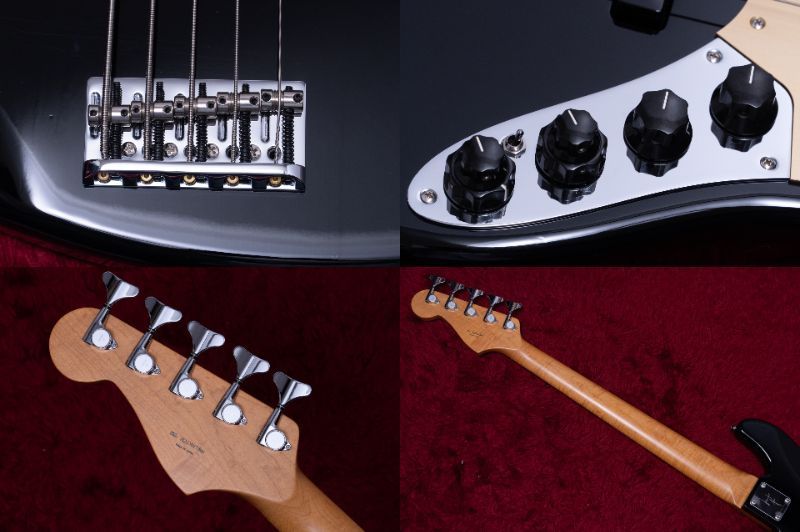 Fender Deluxe Jazz Bass V Kazuki Arai Edition BLK 2023 4.480kg