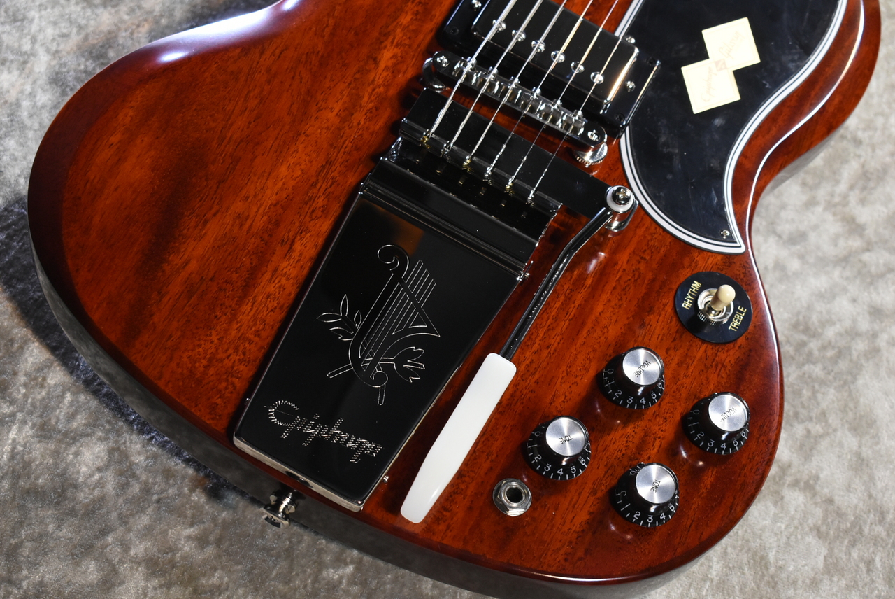 Epiphone 1964 SG Standard Reissue With Maestro Vibrola Cherry Red