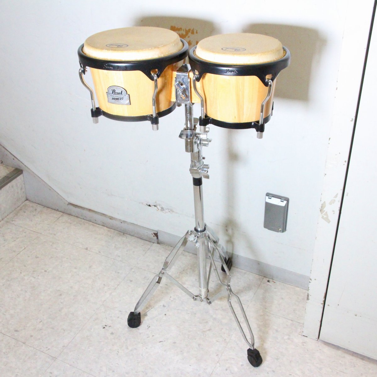Pearl PWB-100 プリメーロ ボンゴ ボンゴスタンド ケース付属【池袋店