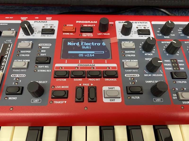 CLAVIA Nord Electro 6D 61鍵盤（中古/送料無料）【楽器検索デジマート】