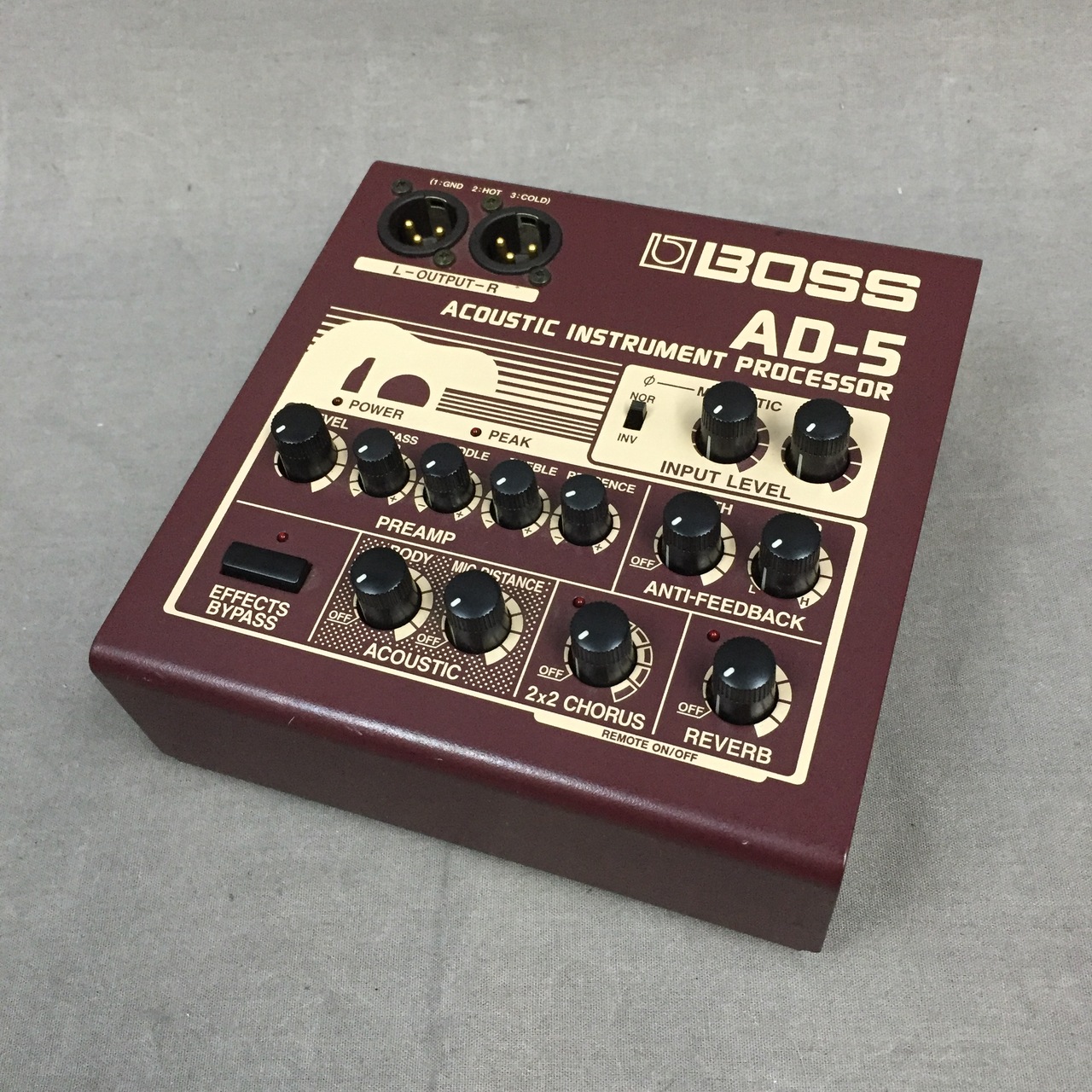 BOSS AD5 エレアコ用プロセッサー - エフェクター