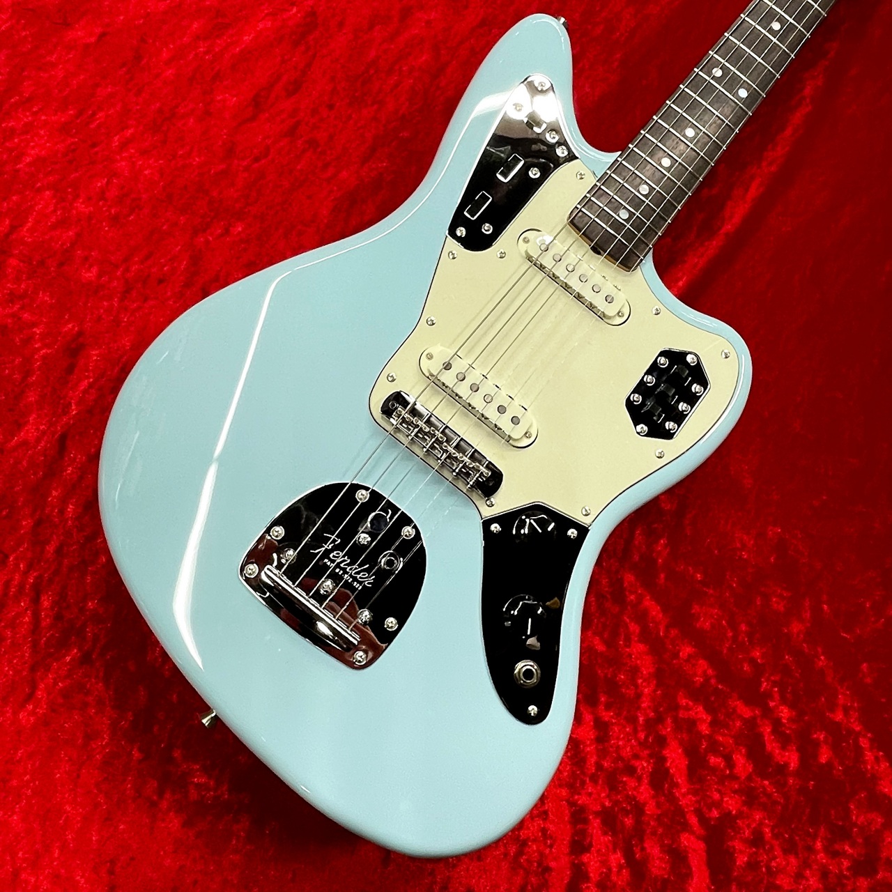ギター Fender Jaguar Daphne Blue Fender FSR Made in Japan Traditional 60s Jaguar -Daphne Blue