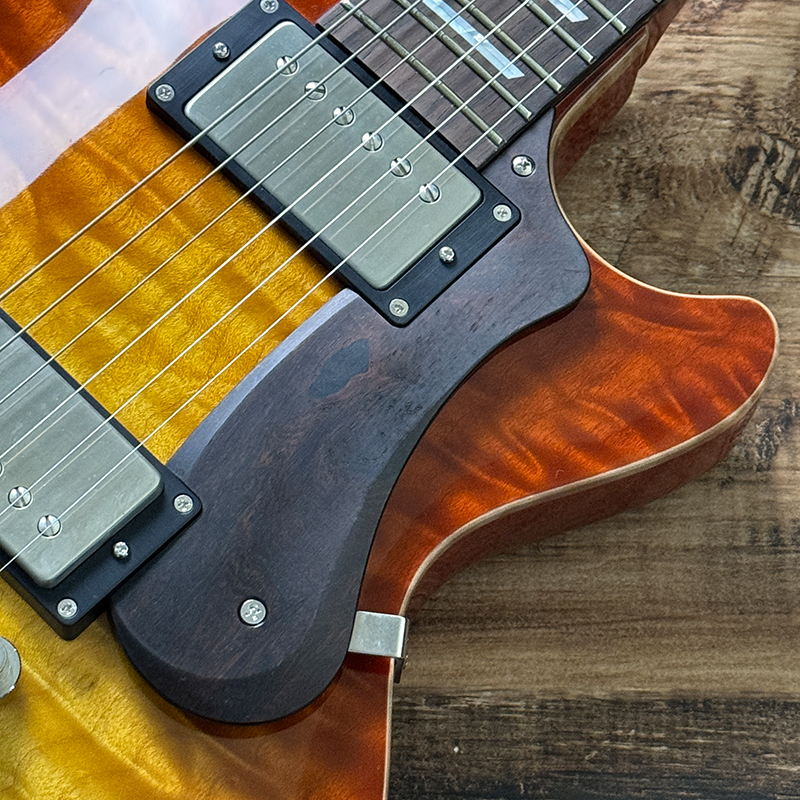 Bizen Works Grian Arched Quilted Maple Top & Cuban Mahogany Back