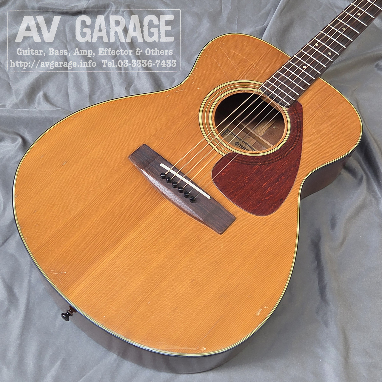 YAMAHA FG-170 グリーンラベル 1970年代製（ビンテージ）【楽器検索