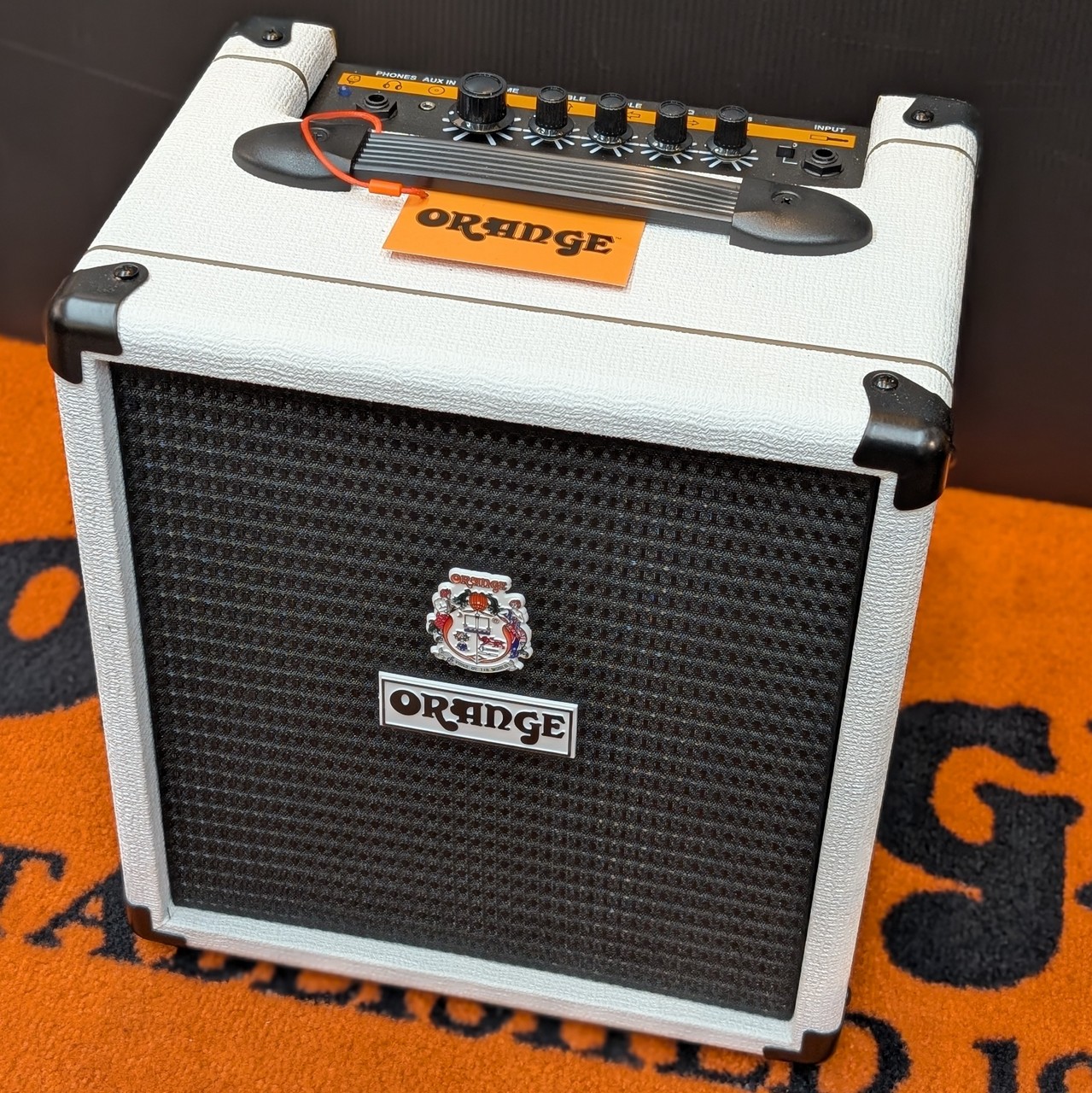 20000w Dクラス ブラジルアンプ 新品未開封 ORANGE CRUSH 25B -White-【NEW】（新品）【楽器検索デジマート】