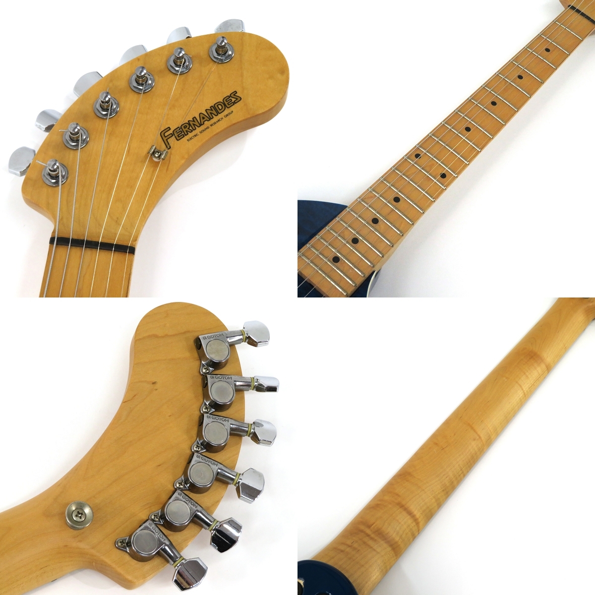 メール便無料】 FERNANDES ZO-3 ZO-III フェルナンデス GOTHO製ペグ 