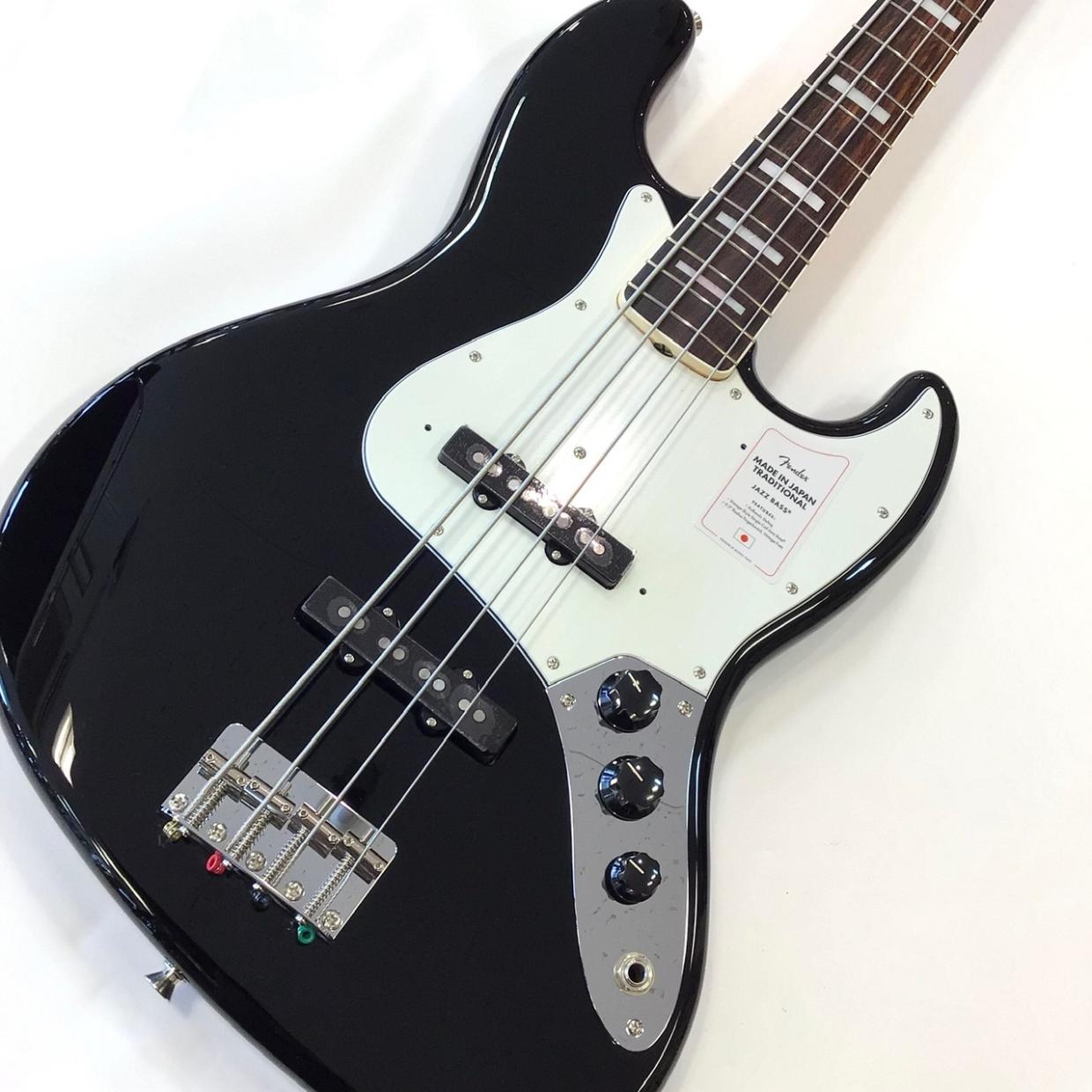 Fender Made in Japan Traditional Late 60s Jazz Bass Black（新品