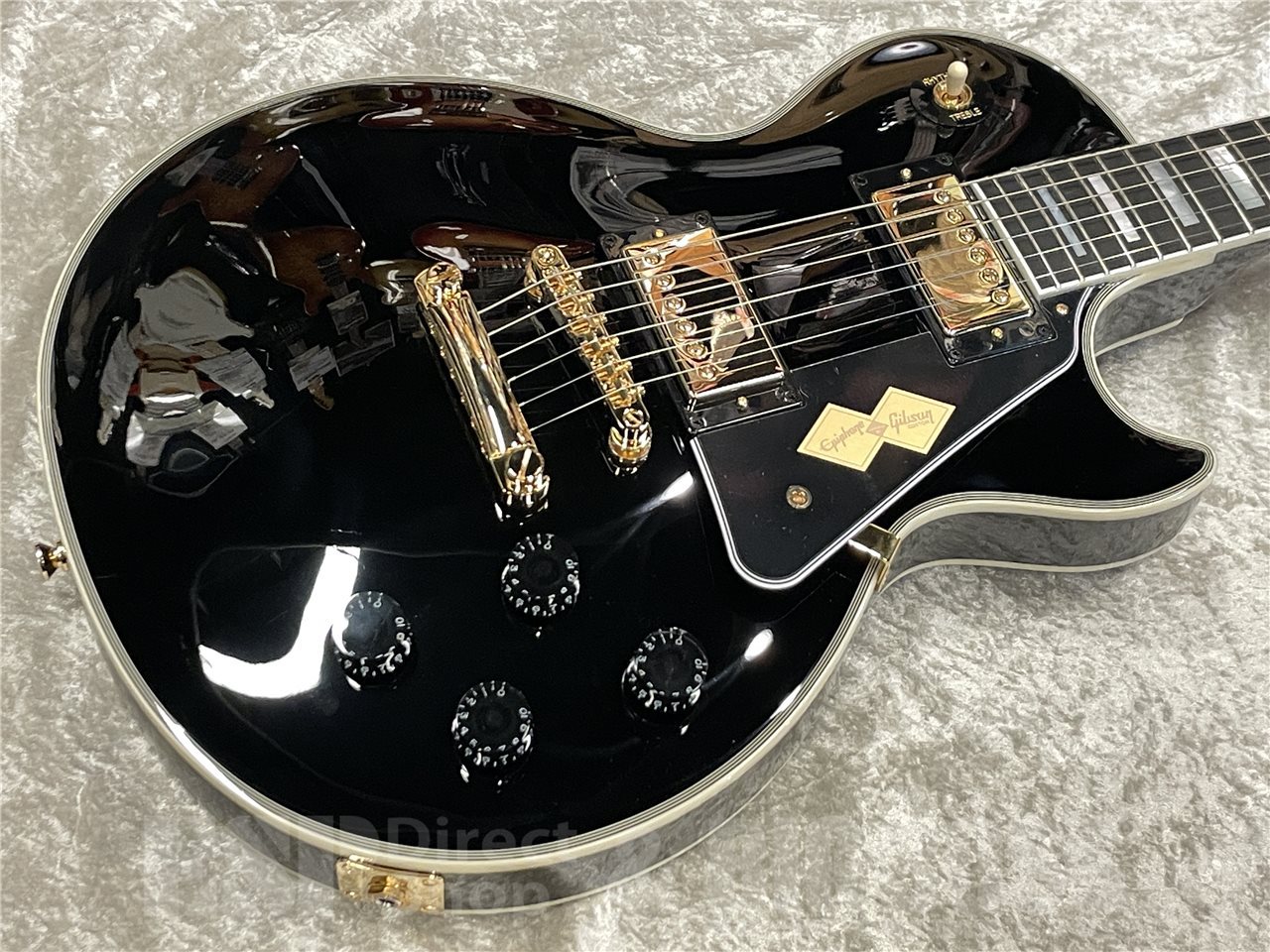 Epiphone Les Paul Custom【Ebony】（新品/送料無料）【楽器検索