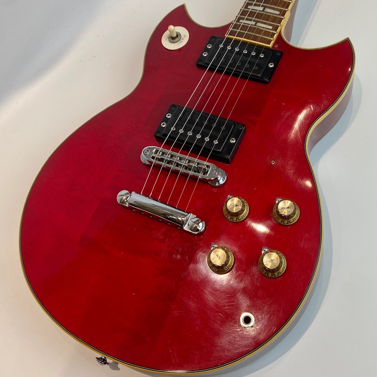 YAMAHA SG500 チェリーレッド #1100 1976-77年初頭 初期モデル（中古