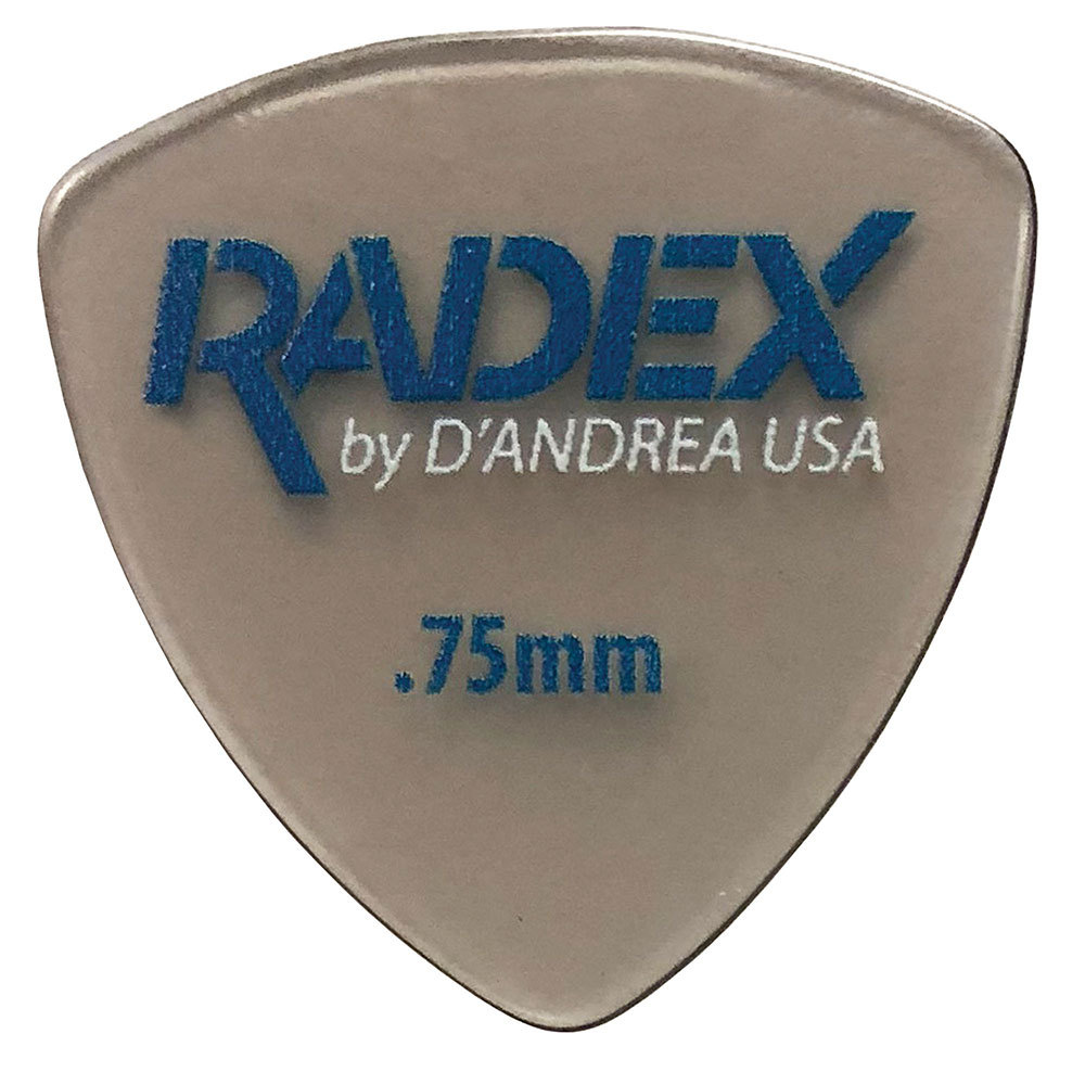 D'Andrea RADEX RDX346 0.75mm ギターピック 6枚入り（新品/送料無料