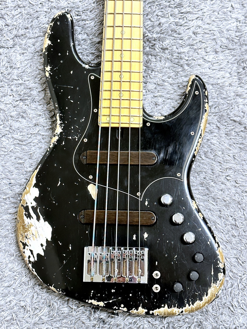 Xotic XJ-1T/5st/24F/Black Heavy Aged/Ash/M 【サウンドメッセ2024 