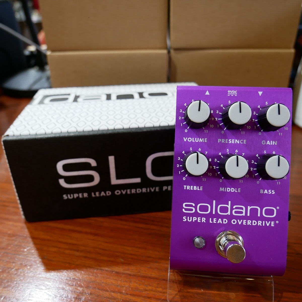 soldano SUPER LEAD OVERDRIVE ☆箱説明書完備☆ Soldano SLO Super Lead Overdrive Pedal