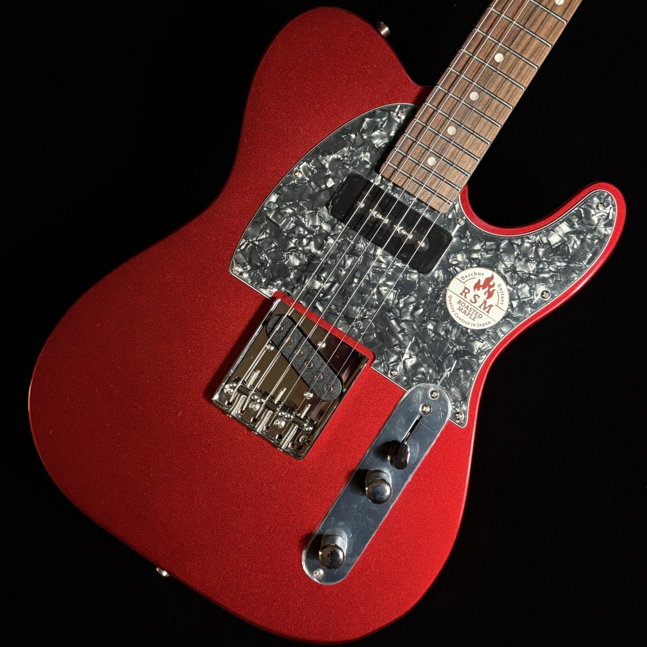 中古品】Bacchus BTE-1-RSM Candy Apple Red/バッカス/ローステッド