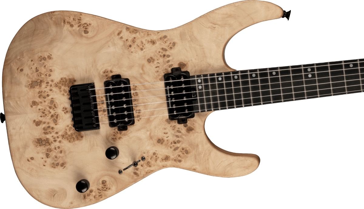 Charvel Pro-Mod DK24 HH HT E Mahogany with Poplar Burl Ebony