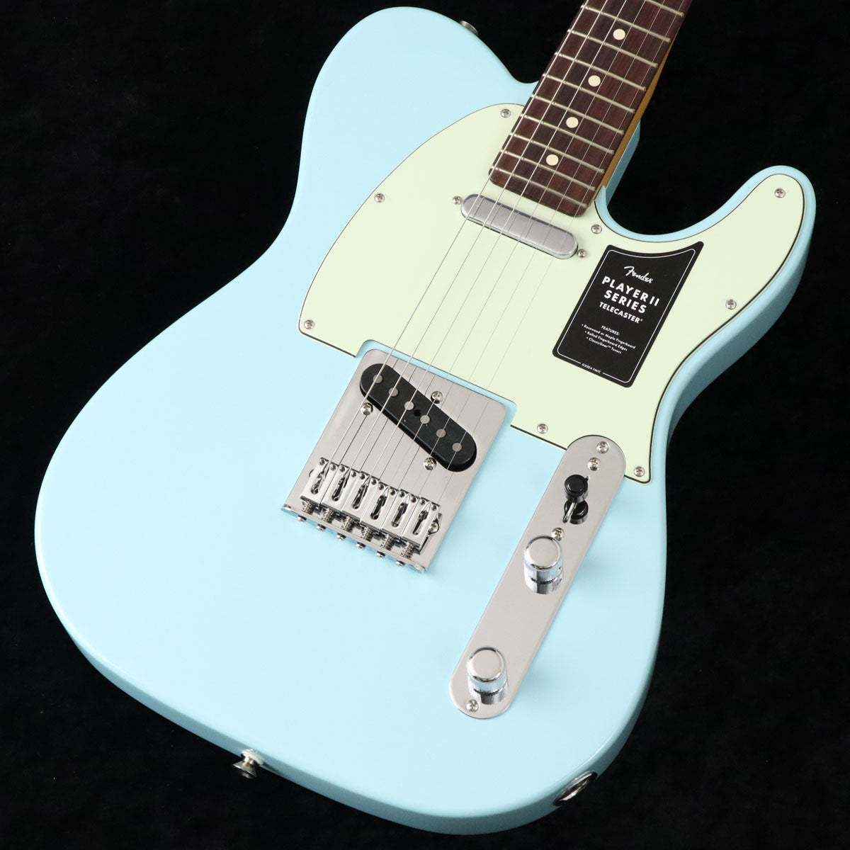 Fender 75th Anniversary Player II Telecaster Daphne Blue