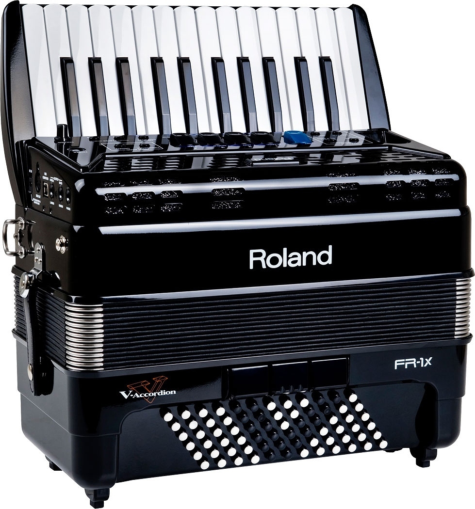 Roland V-Accordion FR-1X BKブラック Vアコーディオン ピアノ鍵盤
